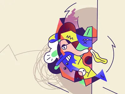 Littleworld 220521 character composition contemporarydrawing draw flat graphic design illustration littleworld monsters