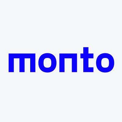 Monto Wordmark brandidentity branding crypto design designstudio graphicdesign logo logodesign logoinspiration logos logotype minimalist monogram onlinebanking visualidentity visualidentitydesign wordmark