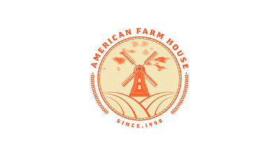 Vintage farm logo animation branding design graphic design illustration logo motion graphics