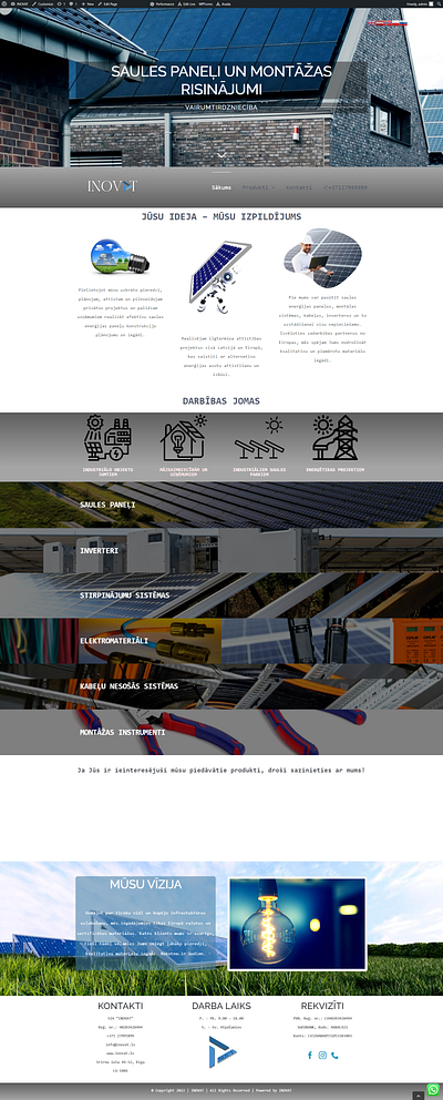 Website 4 Wholesale Company graphic design ui