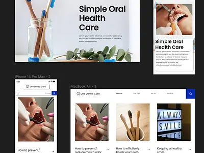 Dental App design graphic design ui