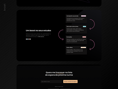 uiBoost ▪︎ Landing page sleekdesign