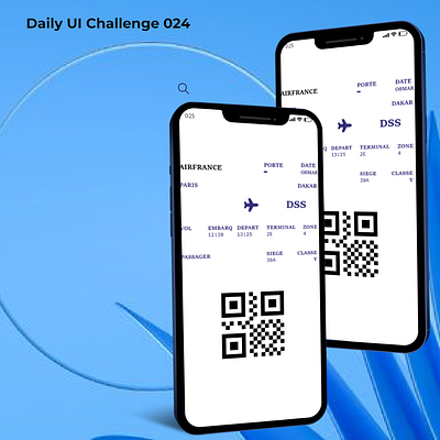 DailyUI-Challenge-Day-24-Boarding Pass dailyu dailyui 004