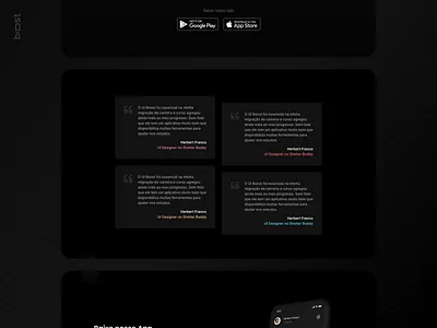 uiBoost ▪︎ Landing page sleekdesign