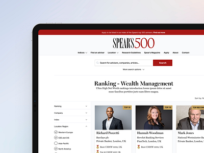 A tool to find an adviser and also increase user traffic