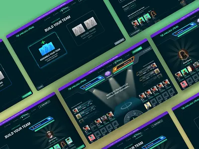 The Soulless Citadel - Game Design blockchain cryptocurrency game design graphic design motion graphics nft user experience user interface