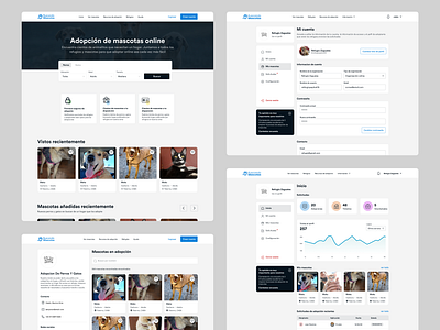 Pet adoption marketplace website figma marketplace pet pet adoption pet marketplace pets product product design ui ux website