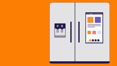 FREEGO app case study design graphic design smart fridge app ui ui designer ux ux design