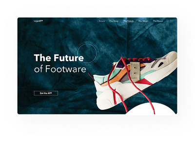 High-end shoe retailer website design graphic design ui ux