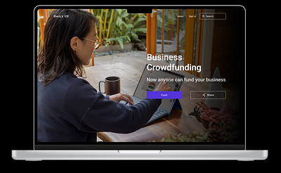 Day 032 Daily UI - Crowd Funding Page