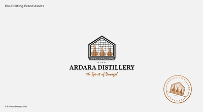 Ardara Distillery: Website design graphic design logo typography website
