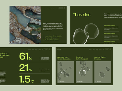 RE:STORE Calculate & Cut Carbon carbon clean minimal technology uidesign webdesign