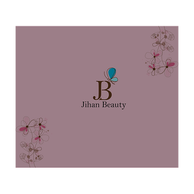 Jihan beauty logo graphic design logo logo design