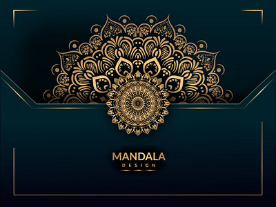 Mandala Design Template illustration luxury mandala mandala design