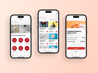 Pharmacy App Redesign app app design design figma ios design mobile mobile ui design ui user interface user interface design