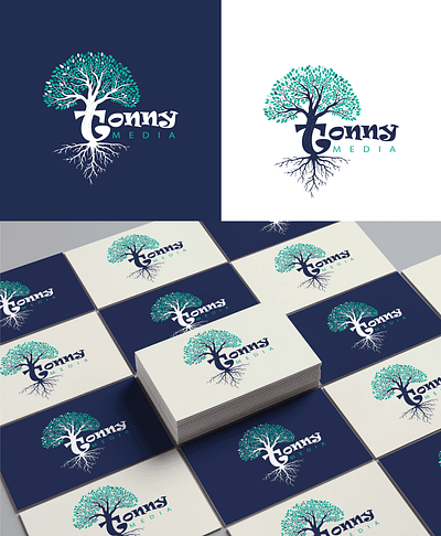 TONNY media branding charte graphique design graphic design illustration logo ux vector