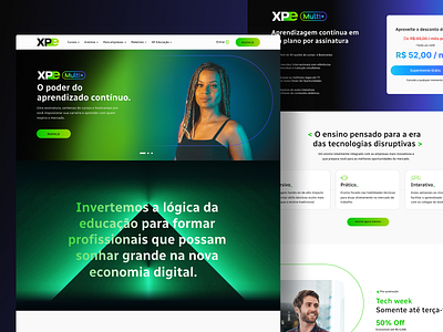 XP Educação - Website adobe xd design graphic design homepage sit ui web website