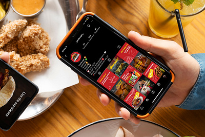 SMM Social media banners Instagram feed design banner design fast food food smm socialmedia