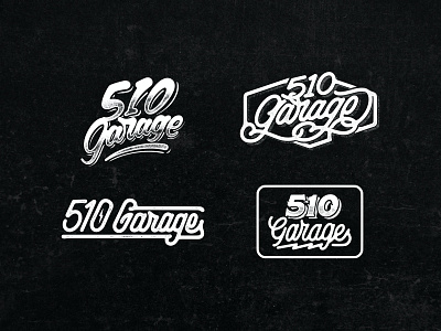 Logo Bundle 510 Garage branding customlettering design graphic design hand made handdrawn handlettering lettering logo logo bundle logo garage logo pack logo type logotype typography