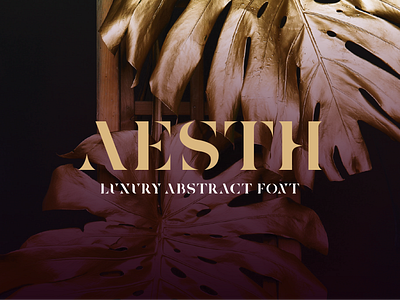 Aesth-Luxury Serif Font aesth font elegant font luxury font modern font serif font