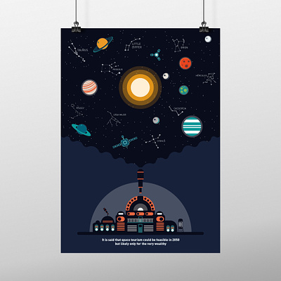 Space by 2050 branding design graphic design illustration logo typography vector