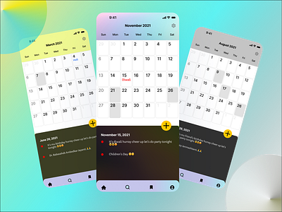 Daily UI #38 - Calendar dailyui design designers dribble ui uiux ux