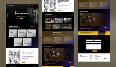 DailyUI: Landing page design design ui ux website design