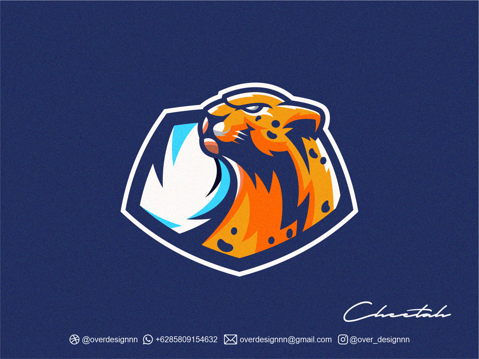 Cheetah Logo by Usman on Dribbble