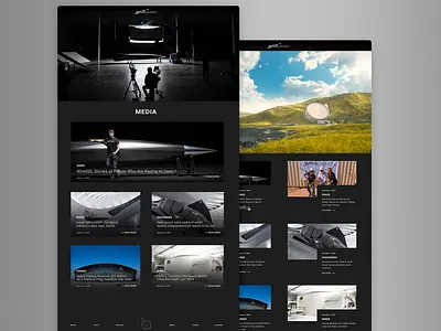 SpinLaunch Inc Website Mock design space ui webdesign website
