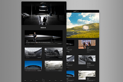 SpinLaunch Inc Website Mock design space ui webdesign website