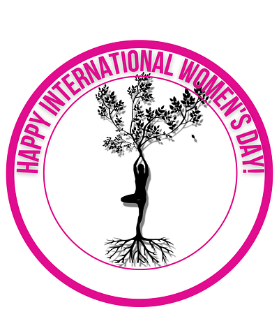 International Women's Day design design graphic design happy illustration international womens day logo woman