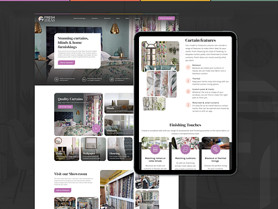 Fresh Ideas - Web Design design homepage design navigation web design