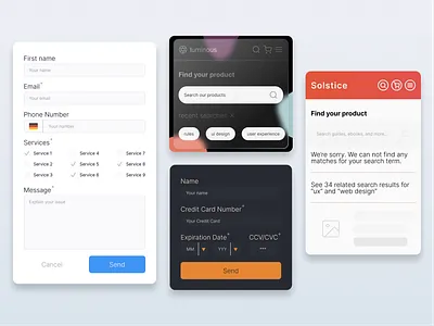Study: Boxes & Carts app box cart css design deutschland eingabefeld front end germany homepage html input box input field mobile sweden ui ux web design webseite website