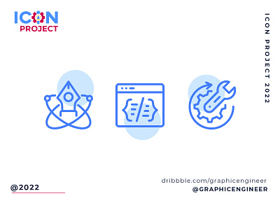 App Developer Icon Set - Icon Project branding design flaticon icon icon design icon set illustration logo ui vector