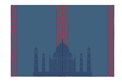 Taj Mahal Menu Designs branding graphic design illustration logo vector