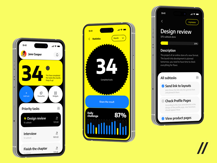 Task Manager Mobile IOS App by Purrweb UI/UX Agency on Dribbble