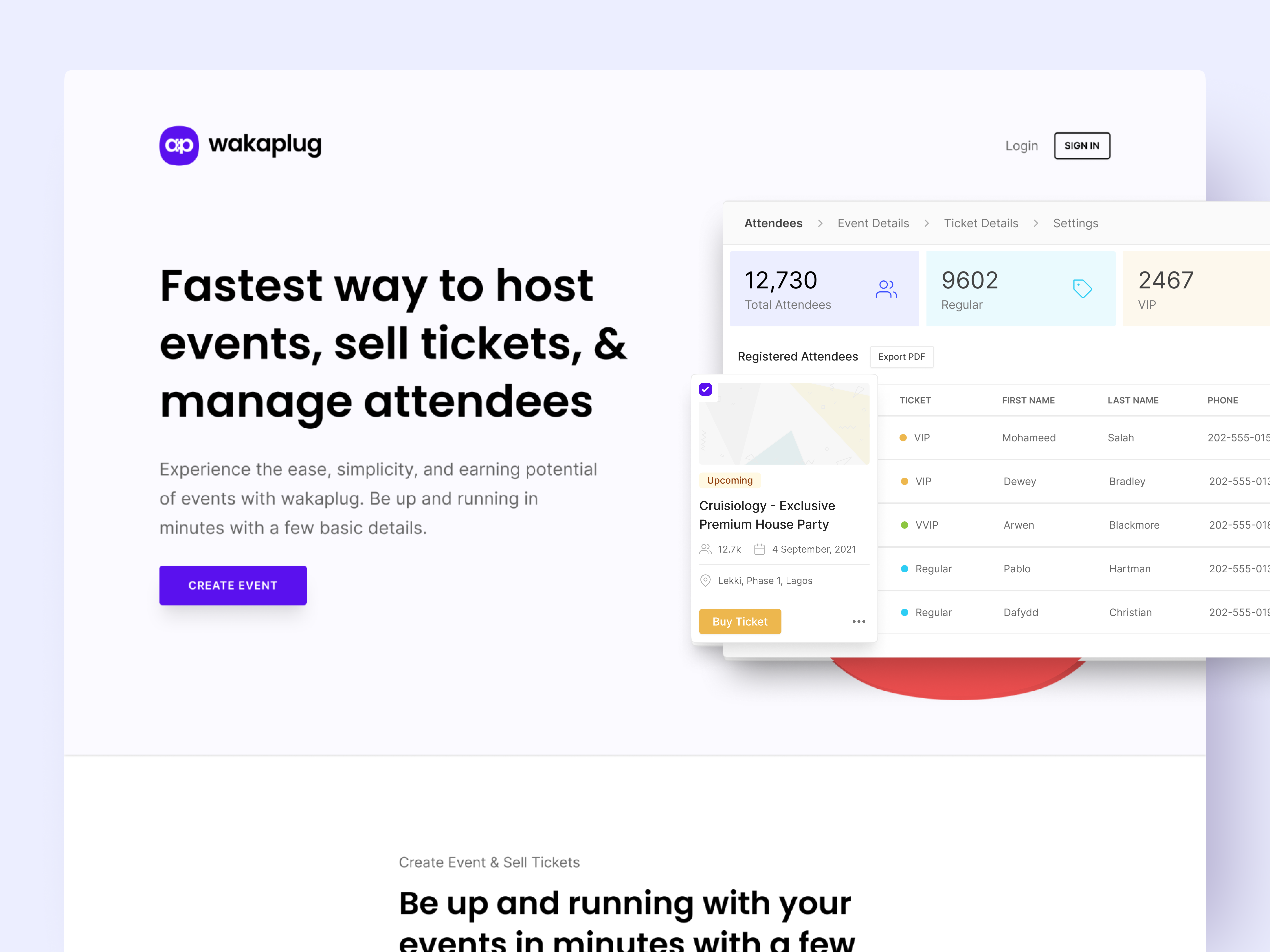 Event Ticketing 🎟️ - Website Design landing page event event website design figma figmadesign landing page product design sell ticket ticket ui ui design web app web design website