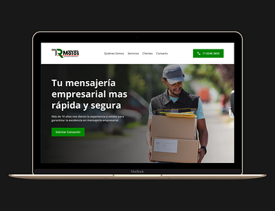 Rediseño Web TR Motos landing page redesign ui ui design