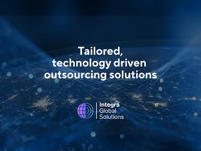 Integra Global Solutions · Branding Design b2b brand identity branding branding design business graphic design logo logo design ui web design