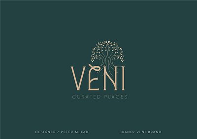 Veni brand logo branding design logo logo design logodesign