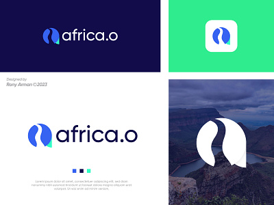 Africa.o logo africa brand brand identity branding logo logodesign mark visual identity