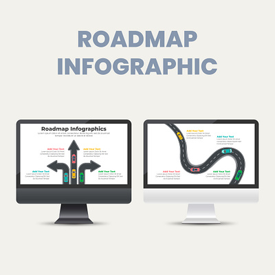 Roadmap Infographic design graphic design illustration infographic modern infographic powerpoint slides ppt presentation presentation design vector