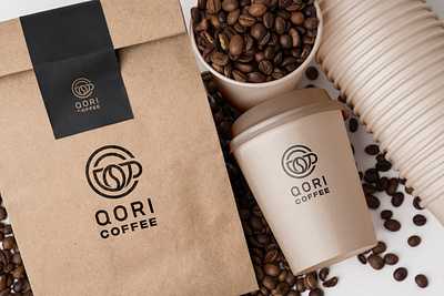 Qori Coffee Logo Design branding coffee design graphic design illustration logo logodesign logos