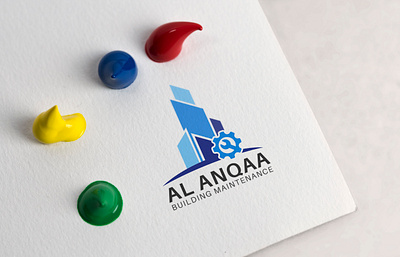 Al Anqaa Building Maintenance Logo Design brand identity logo logodesign