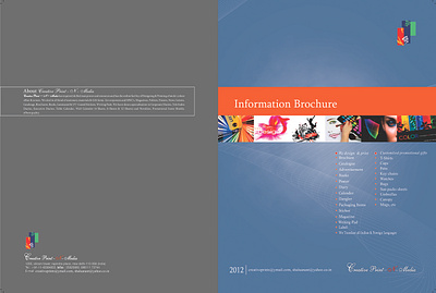 Brochure cover graphic design illustration logo packaging design ui ux