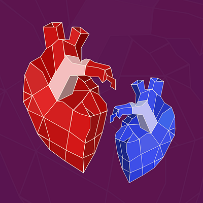 hearts design graphic design illustration ui ux vector