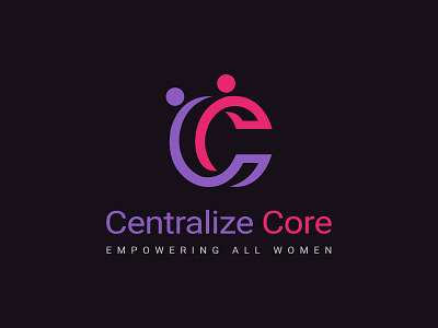 Centralize Core | Empowering All Women Logo Design brand identity logo logodesign