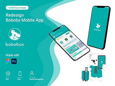 UI/UX Case Study - Improving Bobobox Mobile App app bobobox casestudy design mobile redesign ui uiux
