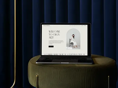 A Stunning & Modern Calligraphy Website! branding calligraphy design modern website typography ui uiux web web design website