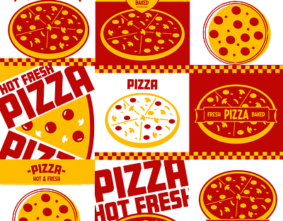 Pizza Box Concepts package design pepperoni pizza restaurant restaurant supply